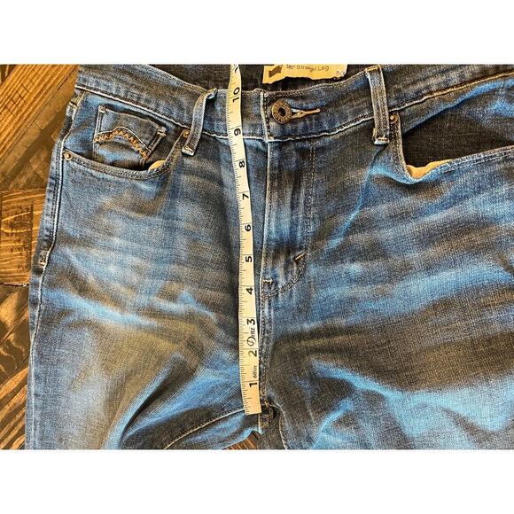 Levi’s 505 Jeans Women 10L Straight Leg Academia Preppy Casual Daily Street Flaw - Picture 7 of 15